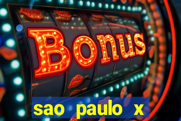 sao paulo x palmeiras palpites